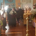Богоявление в Архангельском храме с. Малинки