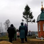На кладбище села Жмурово накануне Дмитриевской родительской субботы состоялось освящение часовни