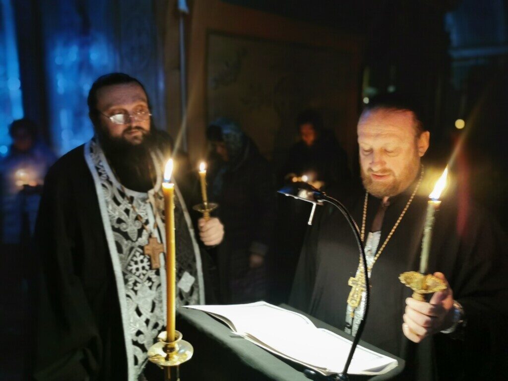 Покаянный канон Андрея Критского в Христорождественском кафедральном соборе Михайлова