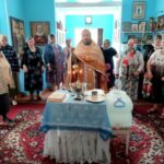 В часовне Иверской иконы Божией Матери д. Завидовка