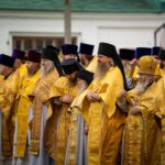 Протоиерей Сергий Арсентьев и клирики Михайловского благочиния молитвенно почтили Собор рязанских святых