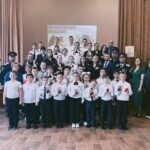 Руководитель отдела по взаимодействию с казачеством напутствовал юных михайловцев перед произнесением ими кадетской присяги