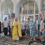 В день предпразднства Дня семьи, любви и верности благочинный Михайловского округа совершил Литургию в Лобановских Выселках
