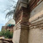 В храме Вознесения Господня посёлка Мишино продолжаются восстановительные работы