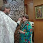 Соборование в часовне Матроны Московской Михайловского дома-интерната