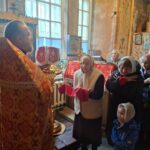 Богослужение в храме Рождества Богородицы с. Виленки