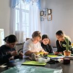 В духовно-просветительском центре при храме Архангела Михаила села Щетиновка прошли занятия, посвященные светлому празднику Пасхи