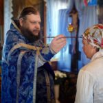 Воскресное богослужение в Никольском храме села Пушкари и молебен перед иконой «Отрада и Утешение»